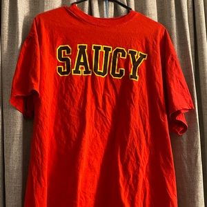 FashionNova Mens Saucy T Shirt